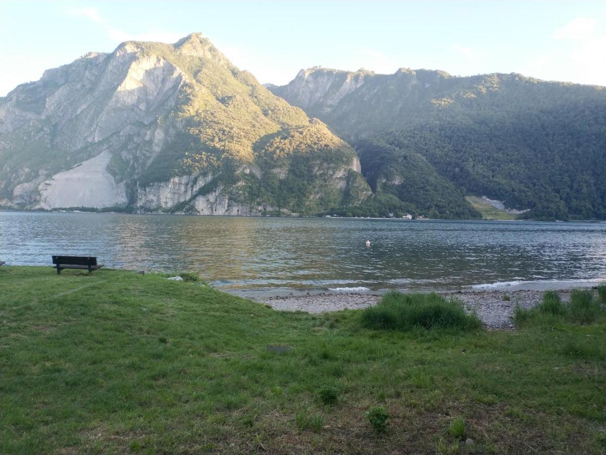 La Casetta Abbadia Lariana Bagian luar foto